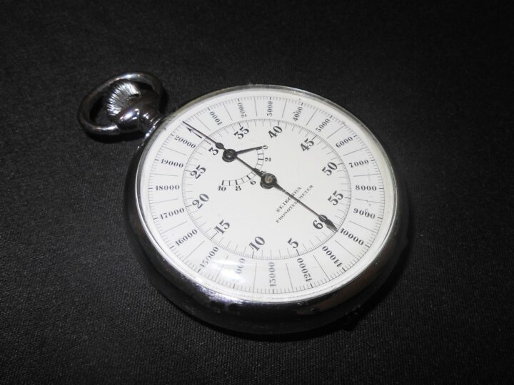 WW2 Imperial Japanese Navy - PHONOTELEMETER ARTILLERY STOPWATCH - VERY RARE! - Image 5