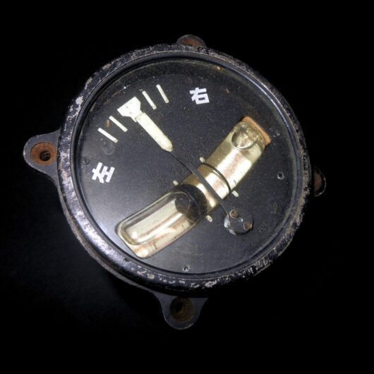 WW2 Imperial Japanese Navy - TURN & BANK INDICATOR - MODEL 2 - A6M D4Y J2M D3Y