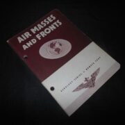 WW2 US Navy Training Handbook - AIR MASSES & FRONTS - PBY Gunner Veteran Estate