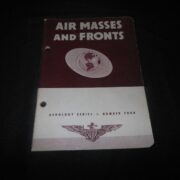 WW2 US Navy Training Handbook - AIR MASSES & FRONTS - PBY Gunner Veteran Estate - Image 3