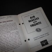 WW2 US Navy Training Handbook - AIR MASSES & FRONTS - PBY Gunner Veteran Estate - Image 4