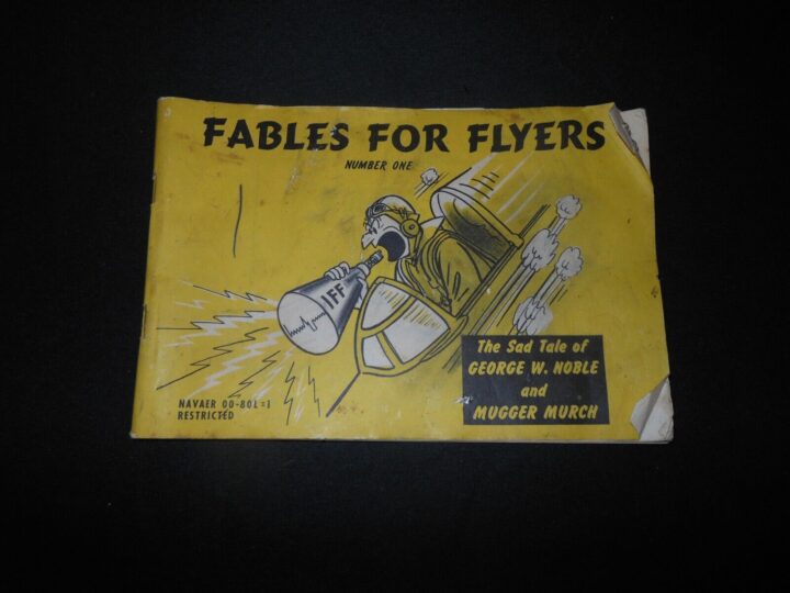 WW2 US Navy Training Handbook - FABLES FOR FLYERS - PBY Gunner Veteran Estate - Image 3