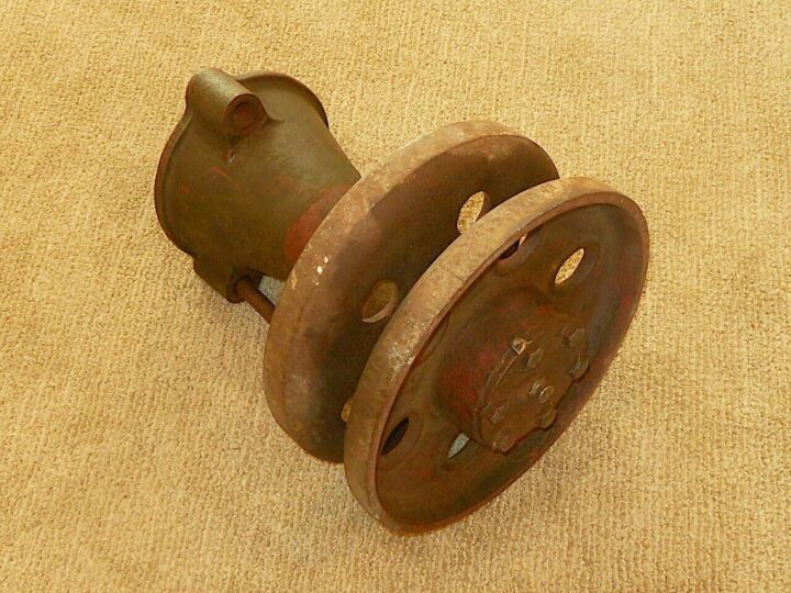 WW II German Army Panzer - TANK RETURN WHEEL - StuG III - COMPLETE - V. RARE!