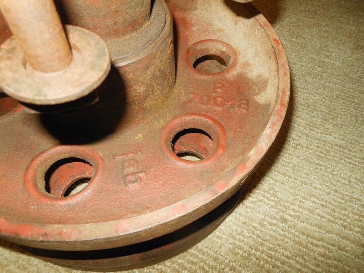 WW II German Army Panzer - TANK RETURN WHEEL - StuG III - COMPLETE - V. RARE! - Image 10