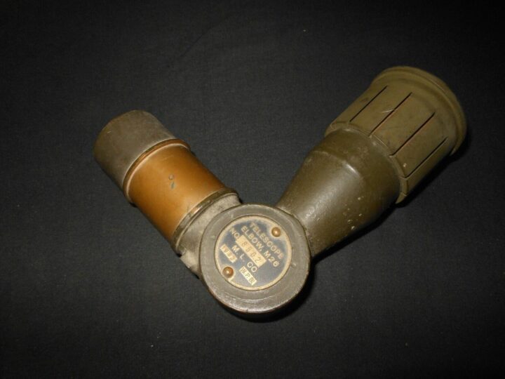 WW II US Army - M26 ELBOW TELESCOPE - 90mm ANTI-AIRCRAFT CANNON - NICE!