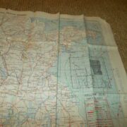 WW II US Army Navy - PILOT ESCAPE & EVASION MAP - SOUTH EAST / NORTH EAST CHINA - Image 11