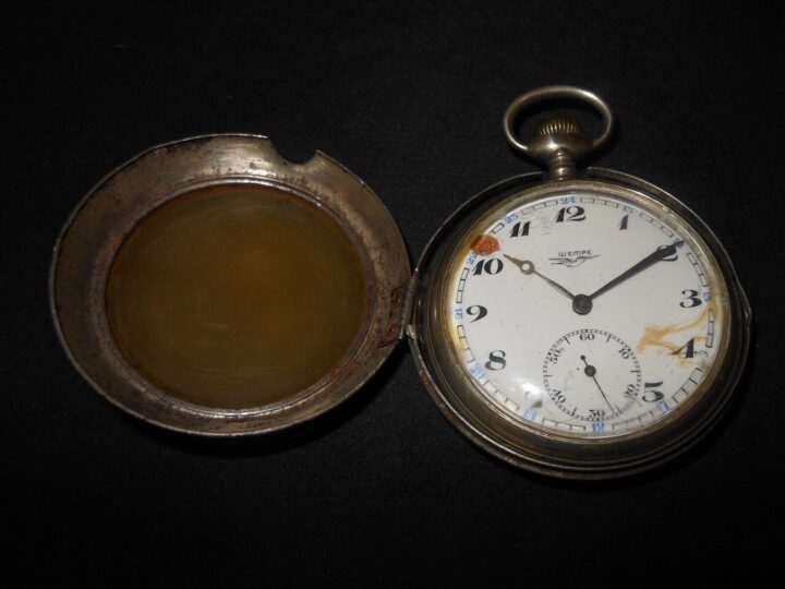 WW1 German Bavarian Army Taschenuhr - POCKET WATCH AWARD - WEMPE - PUBLISHED! - Image 3