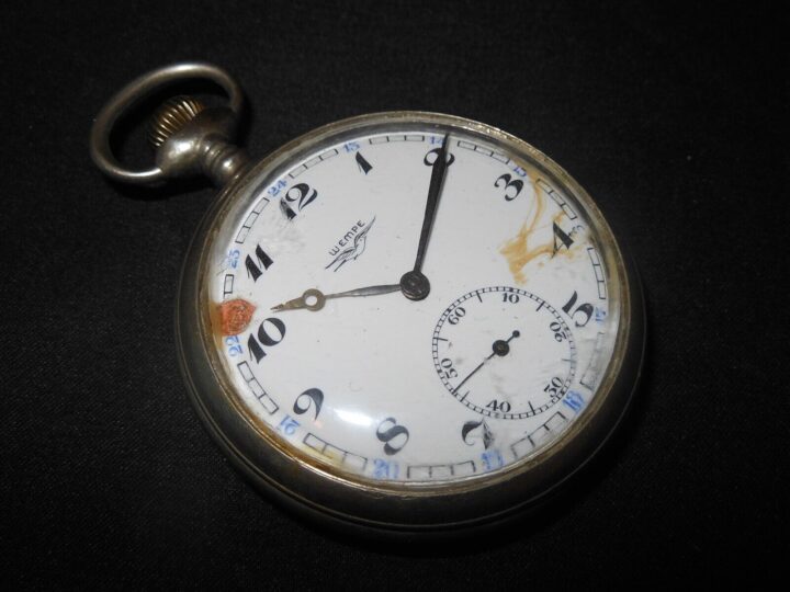 WW1 German Bavarian Army Taschenuhr - POCKET WATCH AWARD - WEMPE - PUBLISHED! - Image 7