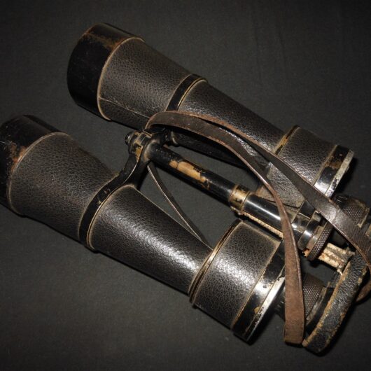 WW2 German Kriegsmarine Leitz D.F. 12x60 - NAVAL ISSUE BINOCULARS - 1917 REISSUE