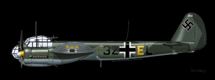 WW2 German Luftwaffe Borduhr - JUNGHANS COCKPIT CLOCK - 3rd MODEL - Ju88 - RARE! - Image 15
