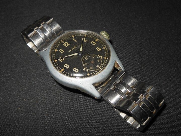 WW2 German Luftwaffe Dienstuhr - PERSONAL SERVICE WATCH - PHENIX - VERY NICE! - Image 3