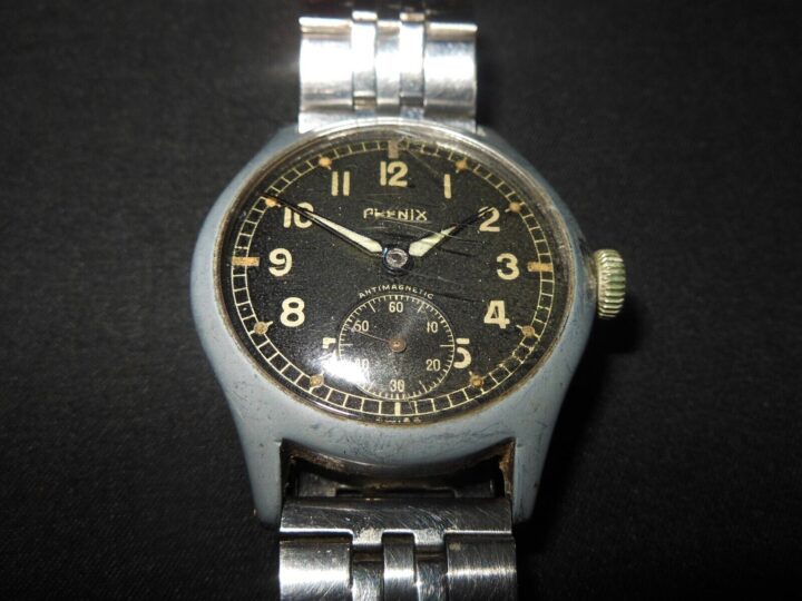 WW2 German Luftwaffe Dienstuhr - PERSONAL SERVICE WATCH - PHENIX - VERY NICE! - Image 5