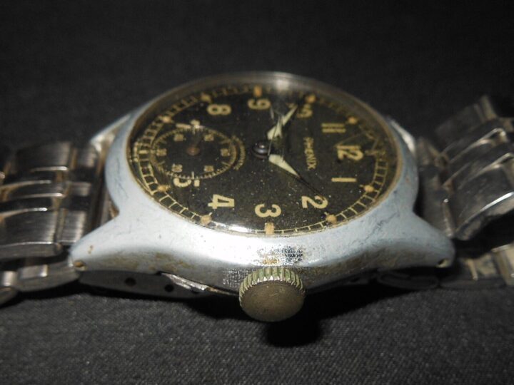 WW2 German Luftwaffe Dienstuhr - PERSONAL SERVICE WATCH - PHENIX - VERY NICE! - Image 6