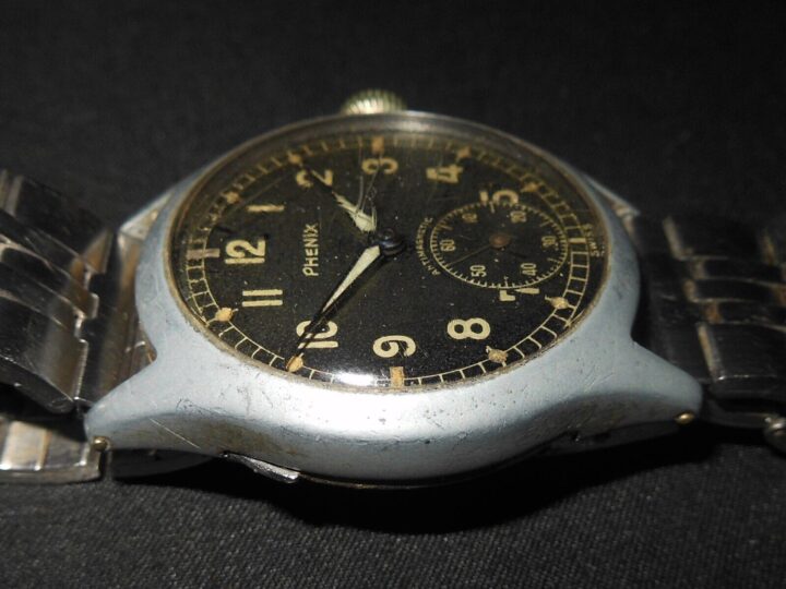 WW2 German Luftwaffe Dienstuhr - PERSONAL SERVICE WATCH - PHENIX - VERY NICE! - Image 7