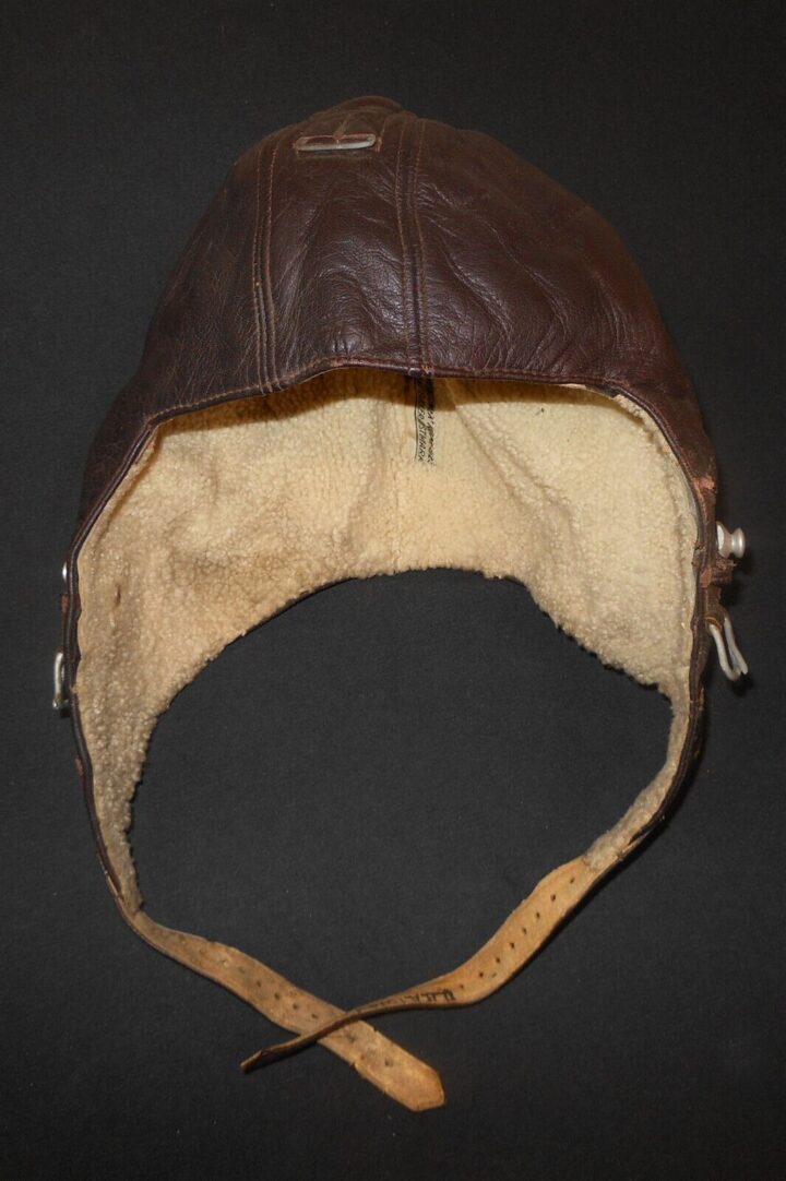 WW2 German Luftwaffe FK33 Fliegerkopfhaube - WINTER FLIGHT CAP - LBA MARKED! - Image 13