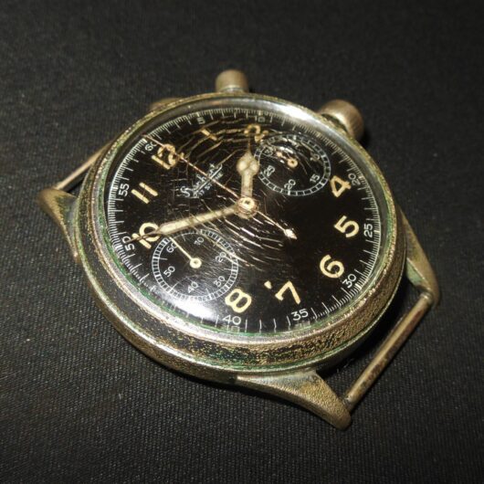 WW2 German Luftwaffe – HANHART CAL. 40 PILOT CHRONOGRAPH - SINGLE PUSHER - NICE!