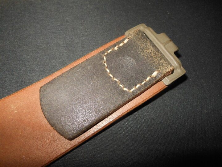 WW2 German Waffen SS - 401/43 EM/NCO LEATHER BELT - MID WAR - VERY RARE! - Image 8