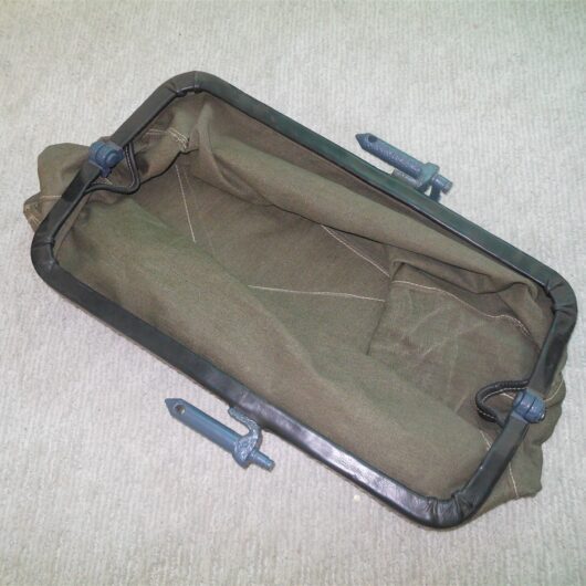 WW2 German Wehrmacht Hulsenfangsack- SPENT CASING BAG - 5cm KwK 39 - RESTORED!