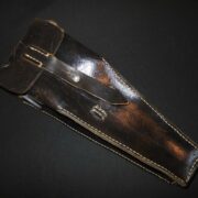 WW2 German Wehrmacht K98 Schiessbecher Gewehrsprenggranate - LEATHER CASE - NICE