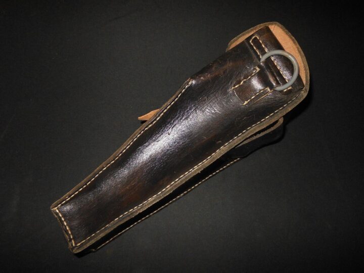 WW2 German Wehrmacht K98 Schiessbecher Gewehrsprenggranate - LEATHER CASE - NICE - Image 5