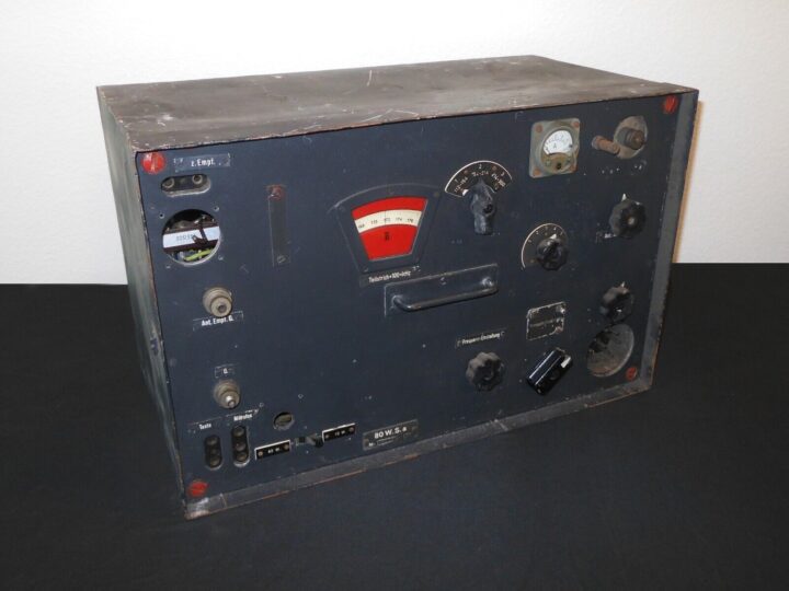 WW2 German Wehrmacht Panzer - 80 W.s.a RADIO RECEIVER - COMMAND VEHICLES - NICE!