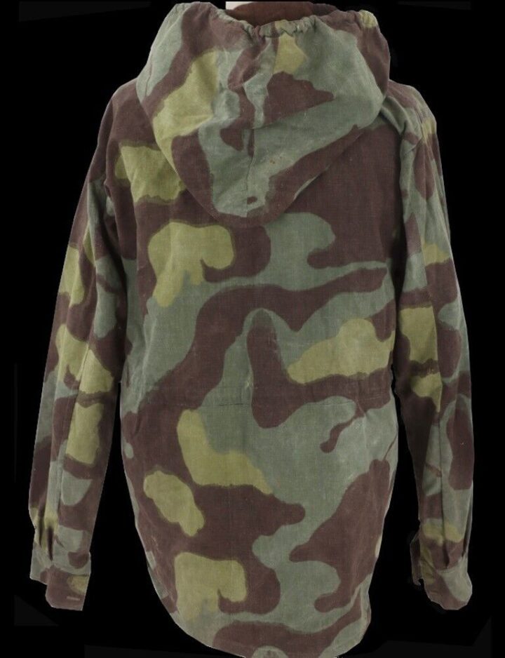 WW2 German Wehrmacht Windbluse - ITALIAN CAMOUFLAGE WIND BLOUSE - VERY NICE! - Image 3