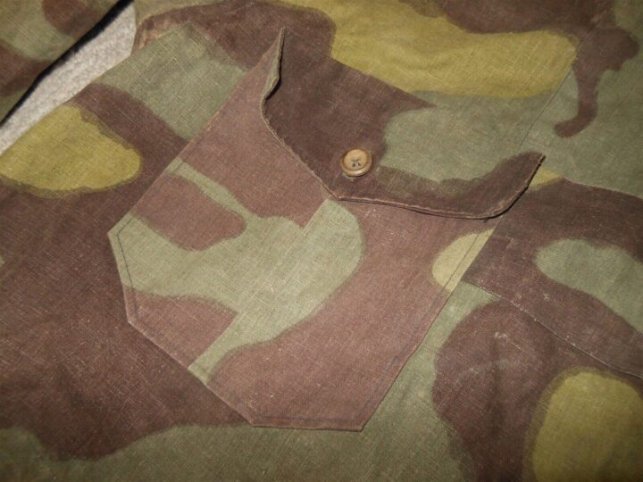 WW2 German Wehrmacht Windbluse - ITALIAN CAMOUFLAGE WIND BLOUSE - VERY NICE! - Image 9