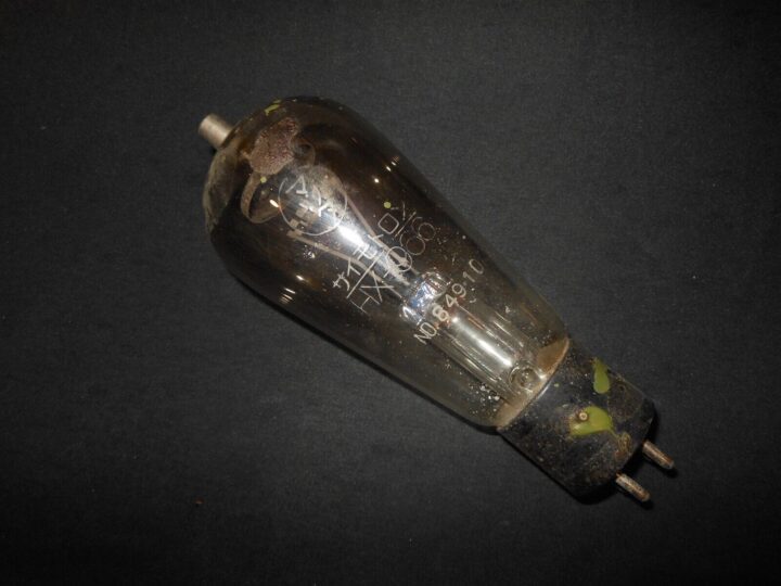 WW2 Imperial Japanese Navy - HX-966 RADIO VACUUM TUBE - TM "HANDY" RADIO - RARE!