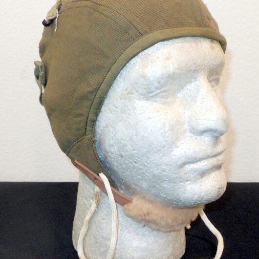 WW2 US Army Air Force Aircraft - TYPE A-9 CLOTH FLIGHT HELMET - COMPLETE - NICE!