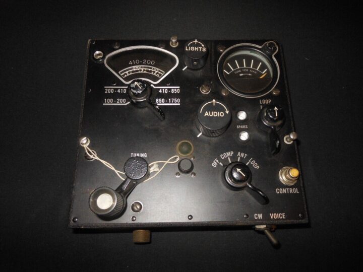 WW2 US Army Aircraft BC-434-A - RADIO COMPASS CONTROL BOX - SCR-269 - NICE! - Image 3