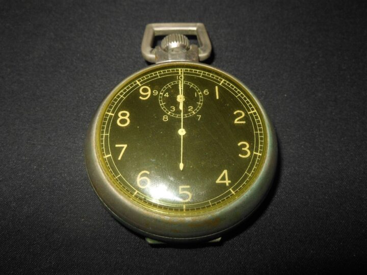 WW2 US Army Aircraft - ELGIN TYPE A-8 "JITTERBUG" NAVIGATION STOPWATCH - NICE! - Image 4