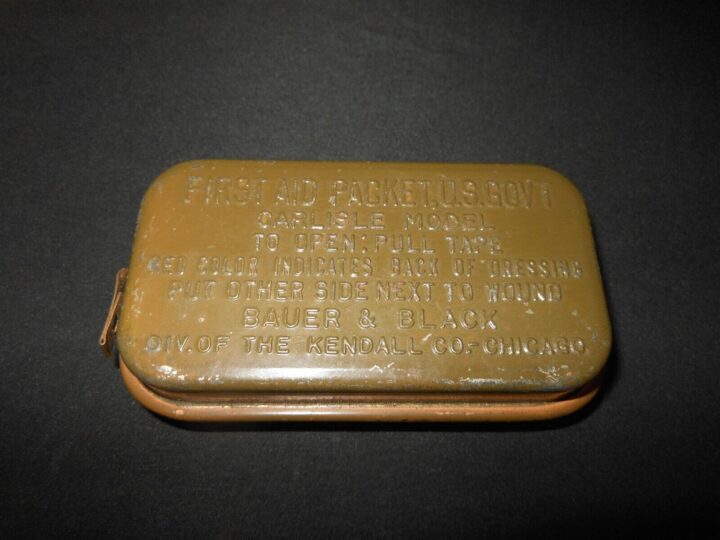 WW2 US Army Navy Marines - FIRST AID KIT CARLISLE BANDAGE - UNUSED - NICE! - Image 3