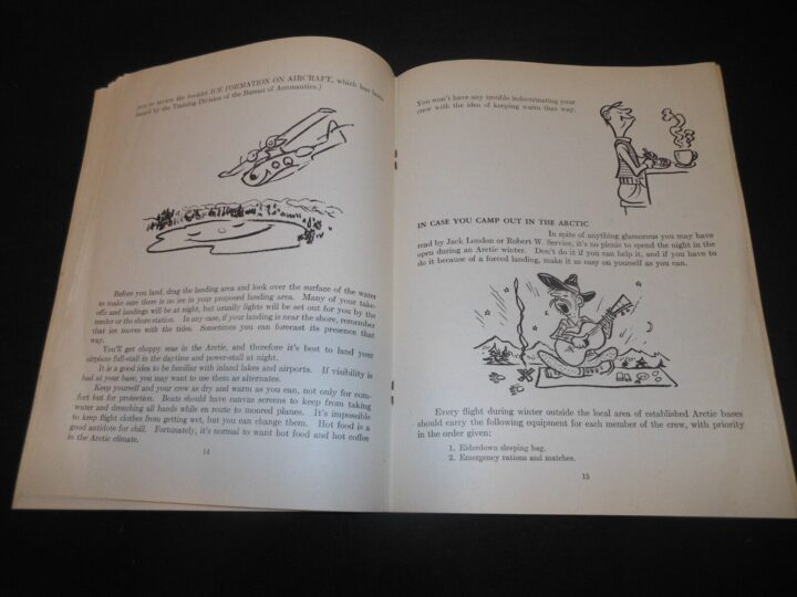 WW2 US Navy Training Handbook - ARCTIC SENSE - PBY Gunner Veteran Estate - Image 8