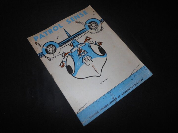 WW2 US Navy Training Handbook - PATROL SENSE - PBY Gunner Veteran Estate