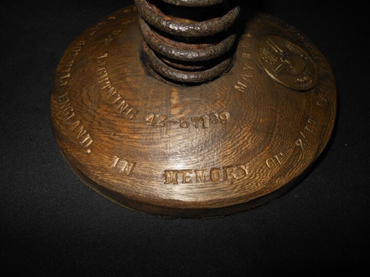 WW2 USAAF Aircraft - AIRCRAFT ENGINE VALVE - P-38 LIGHTNING - w/ HISTORY! - Image 6