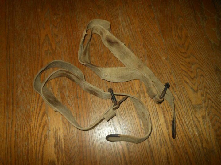 WW II German Air Force - CANVAS ORDNANCE CARRYING STRAPS - VERY NICE!