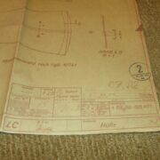 WW II German Aircraft Bauplan - FACTORY BLUEPRINT - Fi-156 "Storch" - VERY RARE! - Image 6