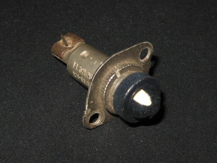 WW II German Aircraft Merkleuchte - INDICATOR LIGHT BULB - Me109 Fw190 - RARE - Image 4