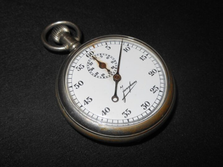 WW II German Airforce Stoppuhr - RLM ISSUE STOPWATCH - JUNGHANS - NICE!