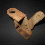 WW II German Army - STEEL EQUIPMENT FITTING - UNKNOWN - Panzer Sd.Kfz. - RARE! - Image 4