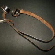 WW2 German WH HEER LW NSDAP - M31 LEATHER CANTEEN STRAPS -  GNL 1 40 - COMPLETE!