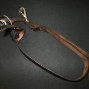 WW2 German WH HEER LW NSDAP - M31 LEATHER CANTEEN STRAPS -  GNL 1 40 - COMPLETE! - Image 4