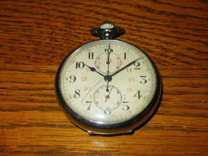 WW II Imperial Japanese Navy - SEIKOSHA TORPEDO TIMER POCKET WATCH - VERY NICE! - Image 3