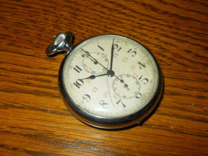 WW II Imperial Japanese Navy - SEIKOSHA TORPEDO TIMER POCKET WATCH - VERY NICE!