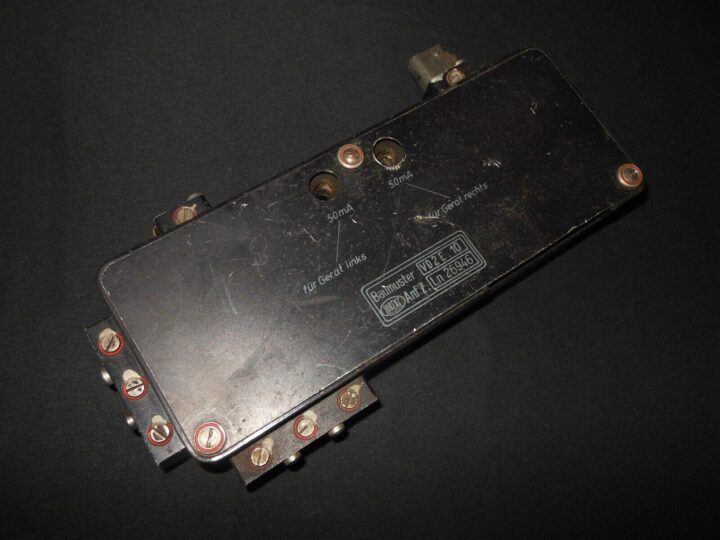 WW1 German Luftwaffe VD2E.10 - FuG10 CONNECTION BOX - Me110 Ju87 Ju88 - RARE!