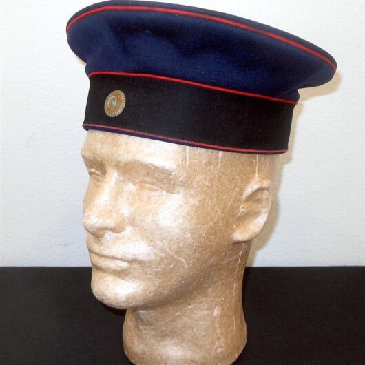 WW1 Imperial Prussian Army Tellermütze - EM/NCO VISOR CAP - GARDE ARTILLERY