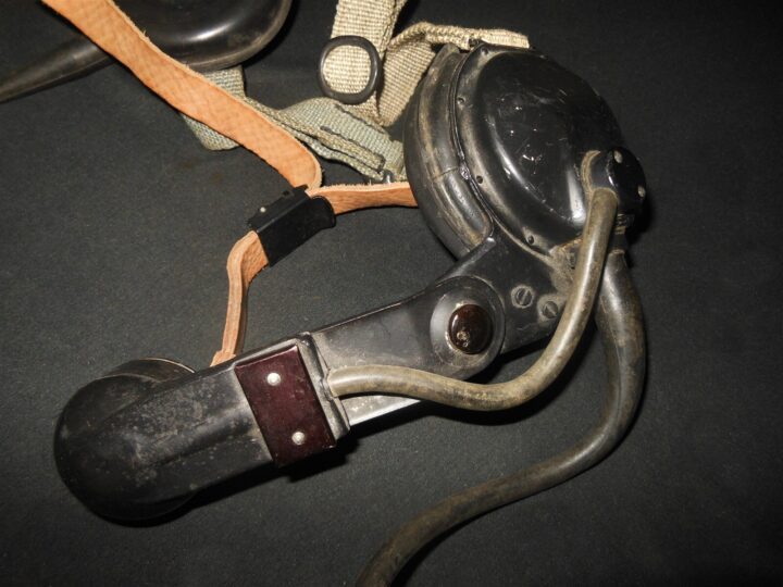 WW2 German Kriegsmarine - C39b COASTAL ARTILLERY COMMUNICATION HEADSET - NOS! - Image 15