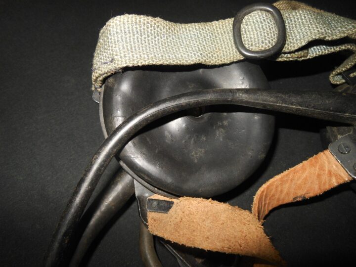 WW2 German Kriegsmarine - C39b COASTAL ARTILLERY COMMUNICATION HEADSET - NOS! - Image 18