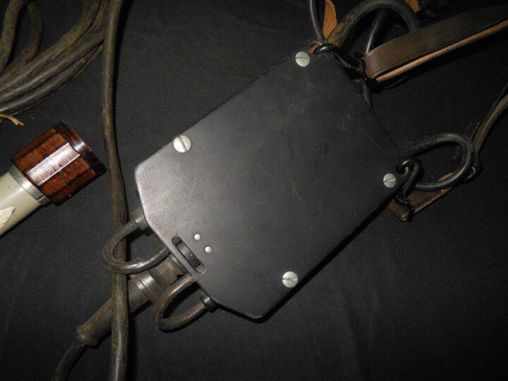 WW2 German Kriegsmarine - C39b COASTAL ARTILLERY COMMUNICATION HEADSET - NOS! - Image 20