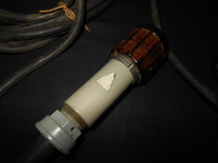 WW2 German Kriegsmarine - C39b COASTAL ARTILLERY COMMUNICATION HEADSET - NOS! - Image 21